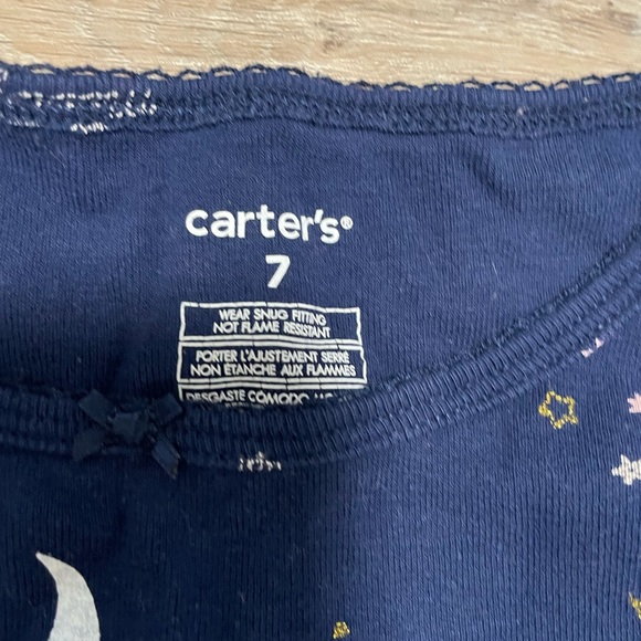 Girls pajamas size 7 - Picture 2 of 3